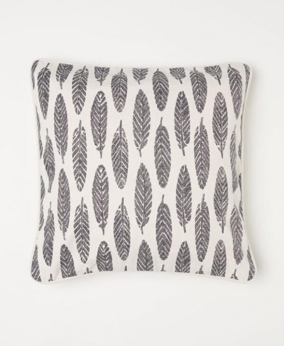 Pillow with Feathers