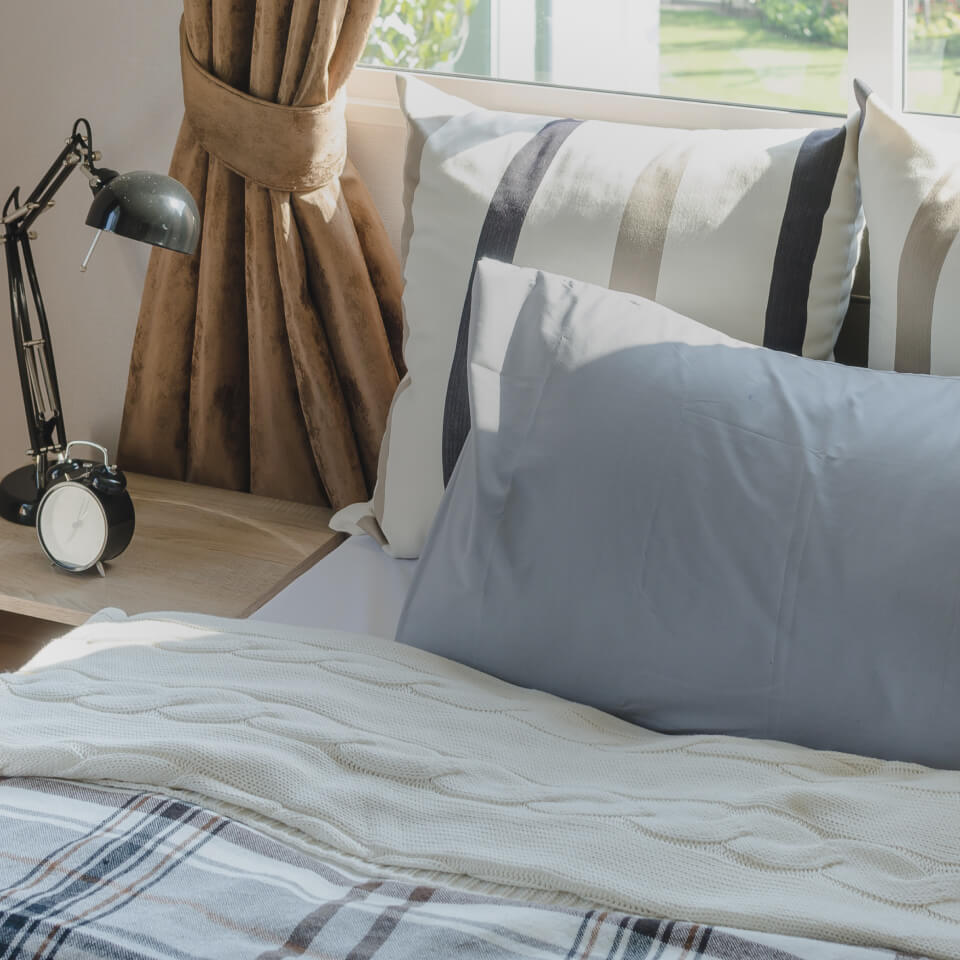 Vertical Stripes and Bedroom Design