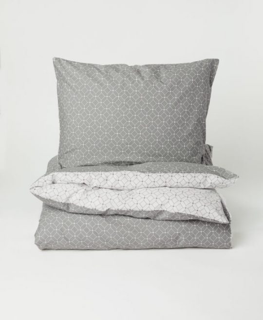 Gray Bed Linen