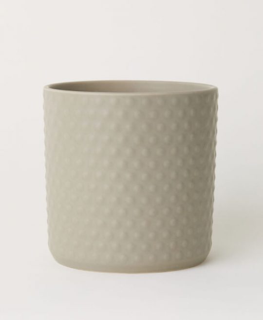 Gray Flowerpot