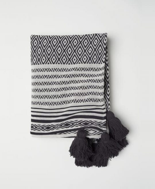 Plaid With Tassels